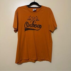 Oxbow Classic Graphic Logo T-shirt Men XXL Orange